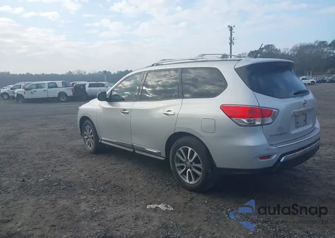 2014 Nissan Pathfinder Sl из США, поврежденный, VIN 5N1AR2MN0EC613037